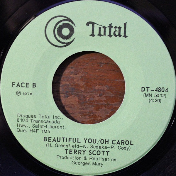 Terry Scott - Oh Carol / Beautiful You