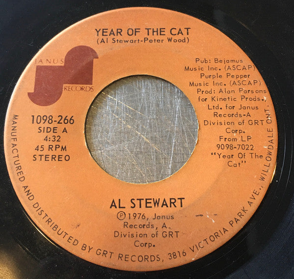 Al Stewart - Year Of The Cat - 1976