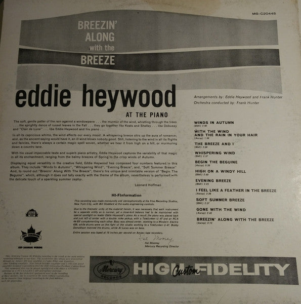 Eddie Heywood - Breezin' Along With The Breeze
