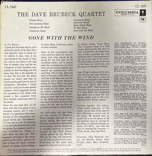 Dave Brubeck Quartet, The - Gone With The Wind - 1960
