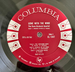 Dave Brubeck Quartet, The - Gone With The Wind - 1960