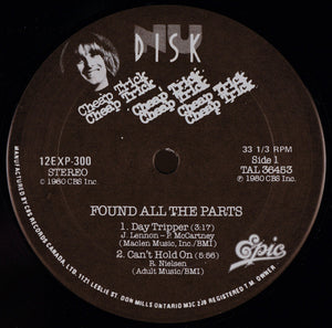 Cheap Trick - Found All The Parts - 1983