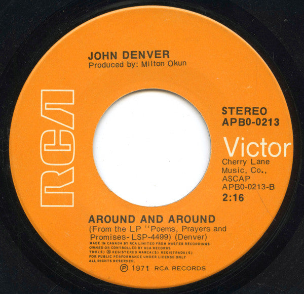 John Denver - Sunshine On My Shoulders - 1974