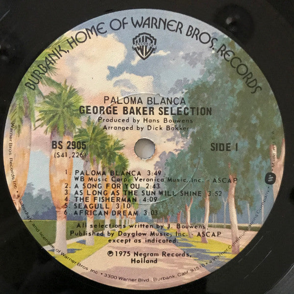 George Baker Selection - Paloma Blanca