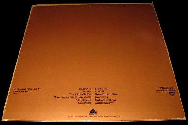 Eric Carmen - Eric Carmen -