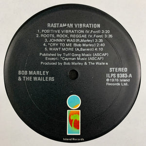 Bob Marley & The Wailers - Rastaman Vibration - 1976