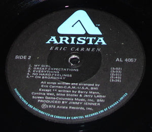 Eric Carmen - Eric Carmen -