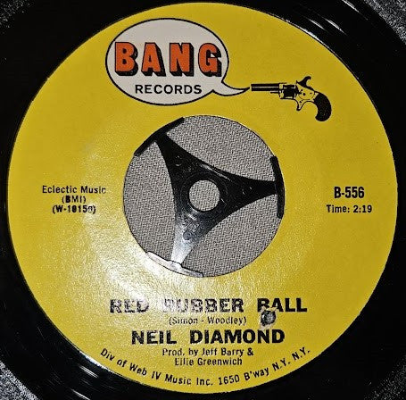 Neil Diamond - Red Red Wine / Red Rubber Ball - 1968