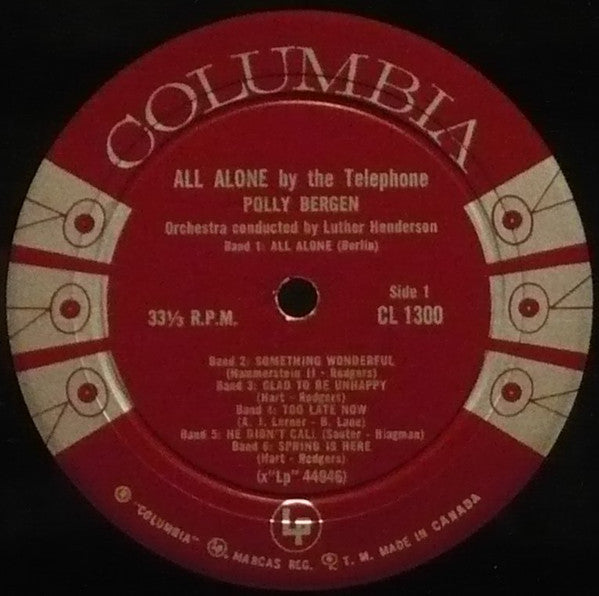 Polly Bergen - All Alone By The Telephone - 1959