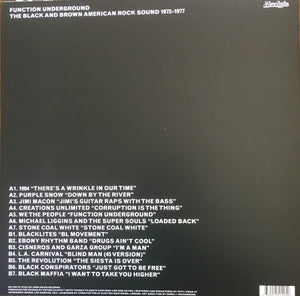 Various - Function Underground: The Black And Brown American Rock Sound 1969-1974 - 2017