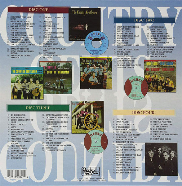 Country Gentlemen, The - The Early Rebel Recordings (1962-1971) - 1998