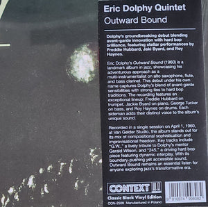 Eric Dolphy Quintet - Outward Bound - 2025