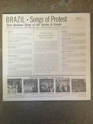Zélia Barbosa - Brazil: Songs Of Protest - 1971