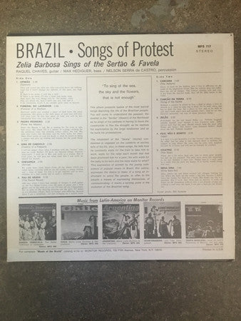 Zélia Barbosa - Brazil: Songs Of Protest - 1971