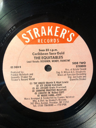 The Equitables - Caribbean Soca Gold