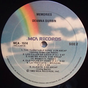 Deanna Durbin - Memories