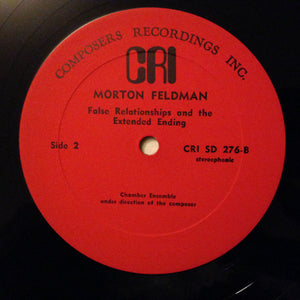Morton Feldman - Viola In My Life / False Relationships - 1971