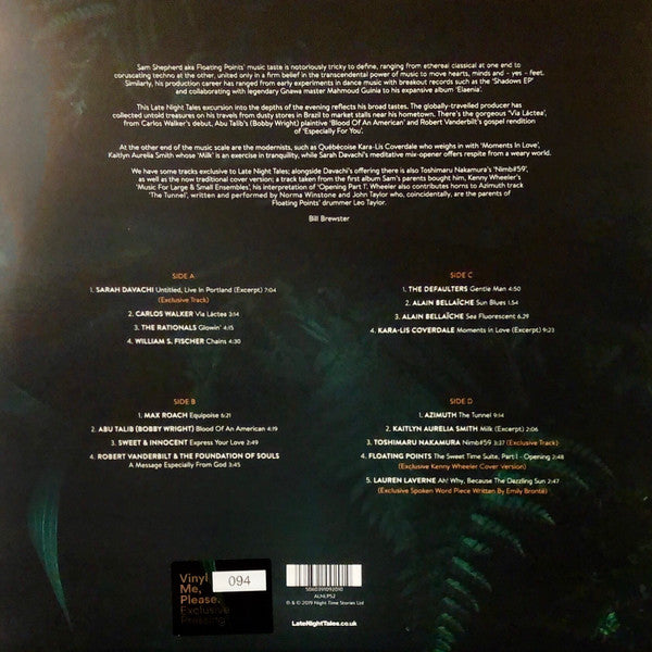 Floating Points - LateNightTales