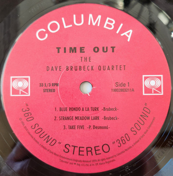 The Dave Brubeck Quartet - Time Out Vinyl Record