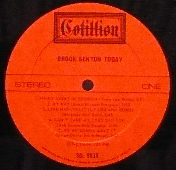 Brook Benton - Brook Benton Today - 1970