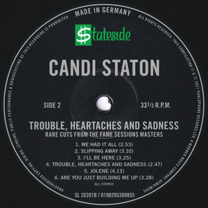 Candi Staton - Trouble, Heartaches And Sadness (Rare Cuts From The Fame Sessions Masters) - 2021