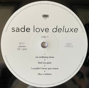 Sade - Love Deluxe Vinyl Record