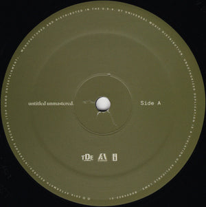 Kendrick Lamar - Untitled Unmastered. - 2016