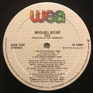 Miguel Bosé - XXX