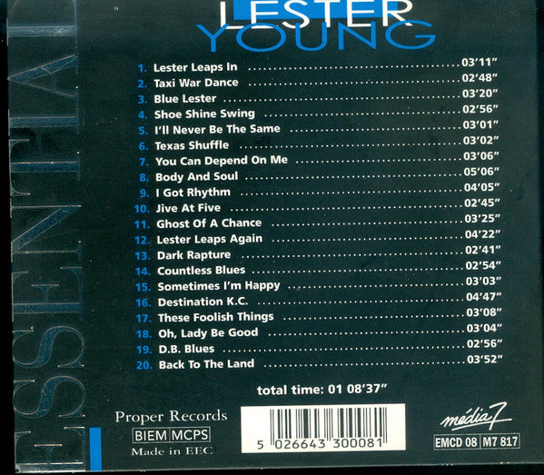 Lester Young - Lester Young (CD) - 1998