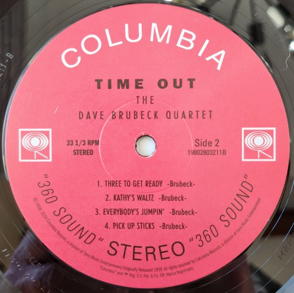 The Dave Brubeck Quartet - Time Out Vinyl Record
