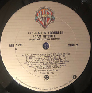 Adam Mitchell - Redhead In Trouble - 1979
