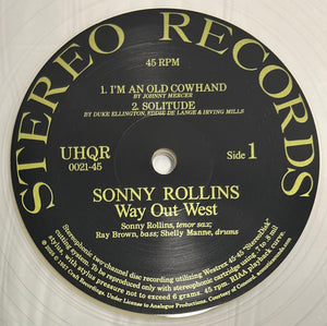 Sonny Rollins - Way Out West - 2025