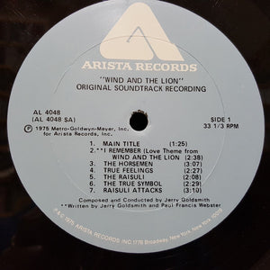 Jerry Goldsmith - The Wind And The Lion (Original Motion Picture Soundtrack)