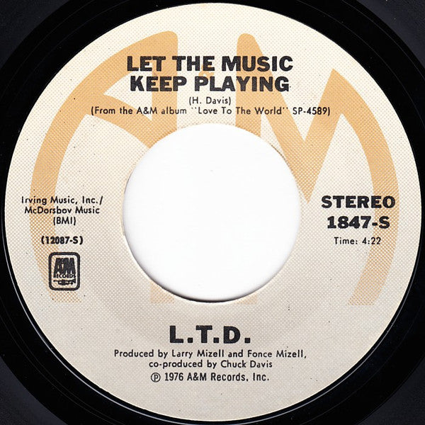 L.T.D. - Love Ballad - 1976