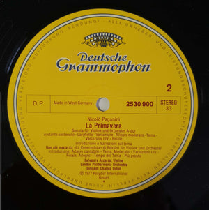 Nicolò Paganini - Concerto Per Violino N. 2 »La Campanella« · La Primavera · Non Più Mesta Vinyl Record