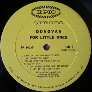 Donovan - For Little Ones 1968 - Quarantunes