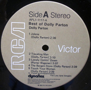 Dolly Parton - Best Of Dolly Parton - 1975
