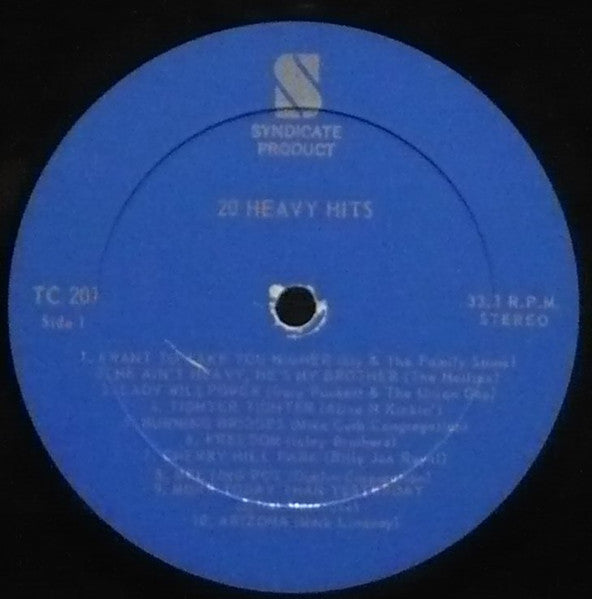 Various - 20 Heavy Hits Vol. 1 - 1971