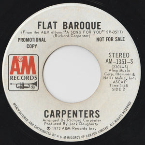 Carpenters - It's Going To Take Some Time