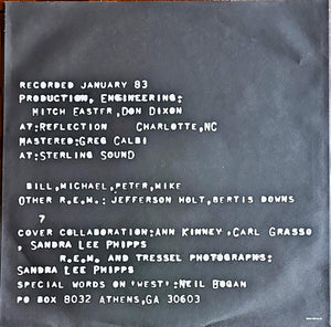 R.E.M. - Murmur Vinyl Record