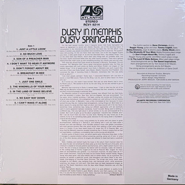 Dusty Springfield - Dusty In Memphis - 2023
