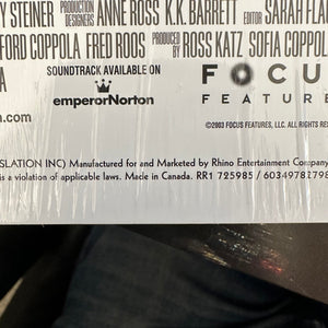 Various - Lost In Translation (Music From The Motion Picture Soundtrack)