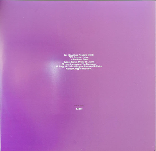 Echo & The Bunnymen - Ocean Rain Vinyl Record