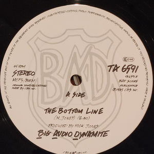 Big Audio Dynamite - The Bottom Line - 1985