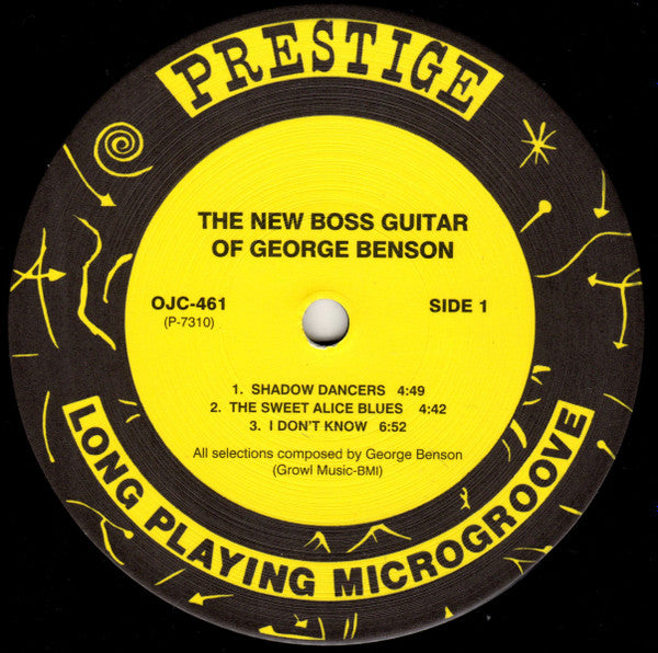 George Benson With Brother Jack McDuff Quartet, The - The New Boss Guitar Of George Benson -