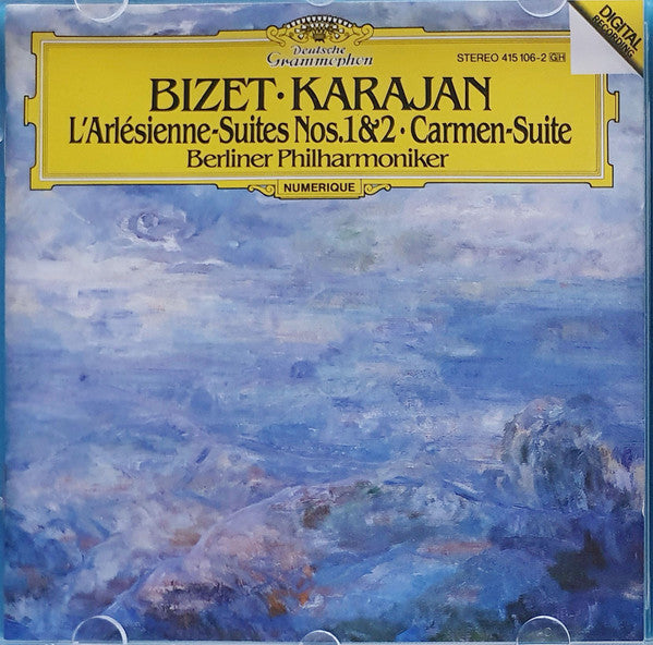 Georges Bizet - Berliner Philharmoniker, Herbert von Karajan - L'Arlésienne-Suites Nos. 1 & 2 · Carmen-Suite (CD) -