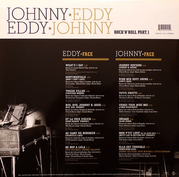 Eddy Mitchell - Johnny Hallyday - Rock 'N' Roll Part 1 - 2014