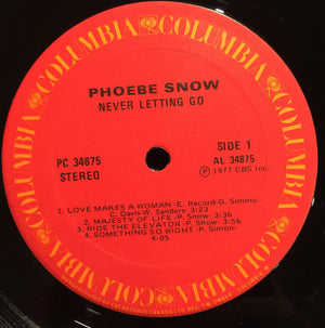 Phoebe Snow - Never Letting Go - 1977