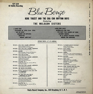 René Touzet - Blue Bongo