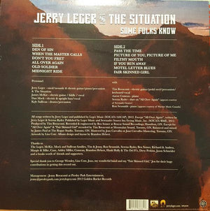 Jerry Leger And The Situation - Some Folks Know 2012 - 2012 - Quarantunes